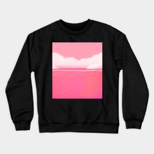 Pink Liquid BUBBLES Crewneck Sweatshirt